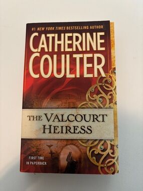The Valcourt Heiress by Catherine Coulter  Paperback book